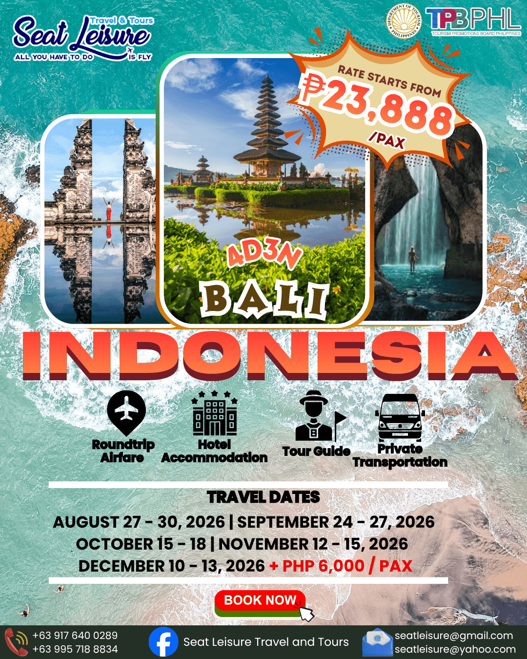 BALI 4D/3N Package