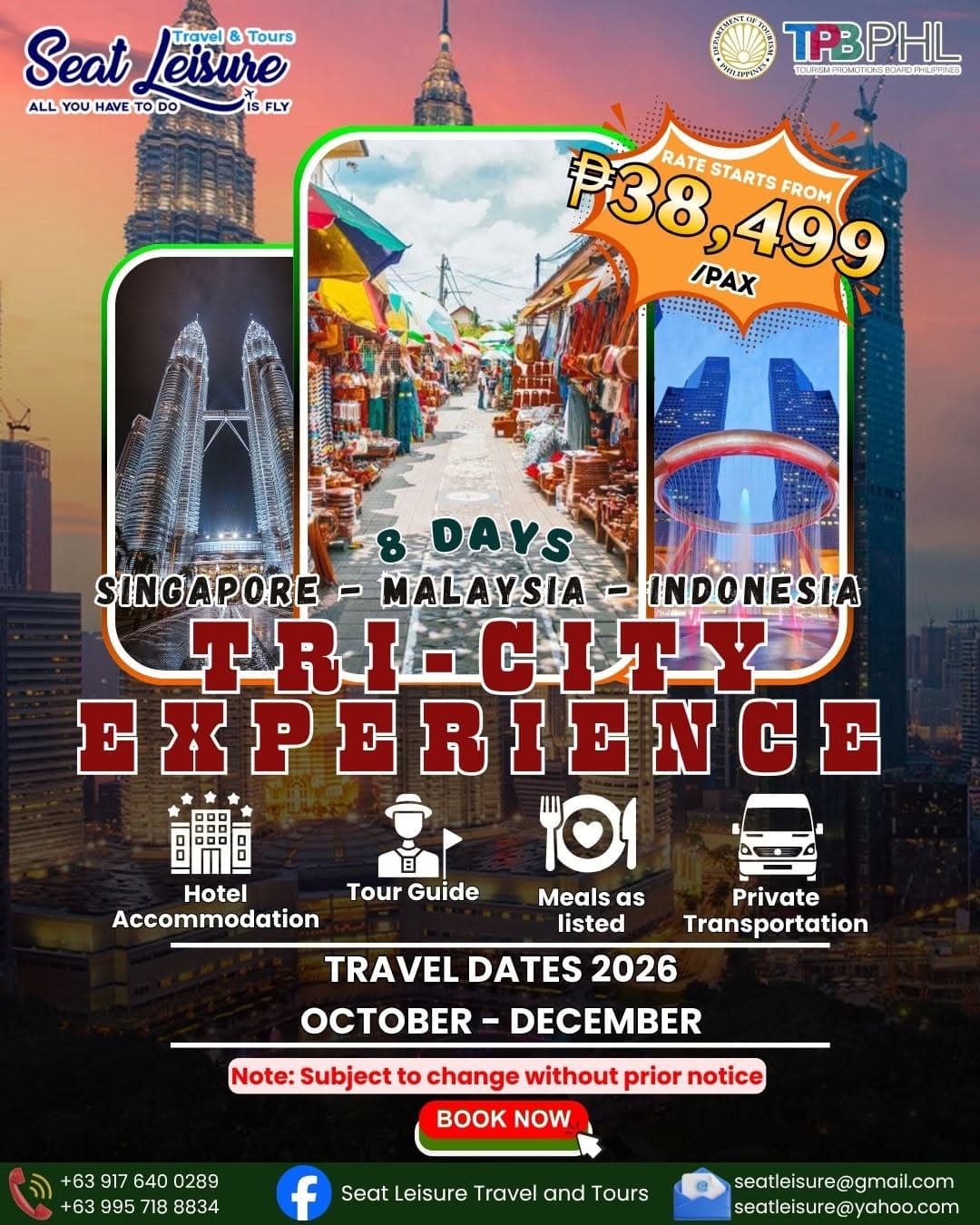 8D TRI-CITY EXPERIENCE